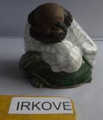 LUOHAN OP DE SCHILDPAD * Chinees Beeld *, Antiek en Kunst, Verzenden