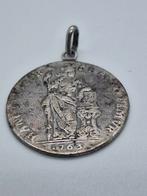 Zilveren Gulden 1763 VOC Kettinghanger - Uniek!, Ophalen of Verzenden