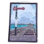 Tegel Spoorwegstaking, Ophalen of Verzenden, Overige soorten, Nederland, Kunstobject