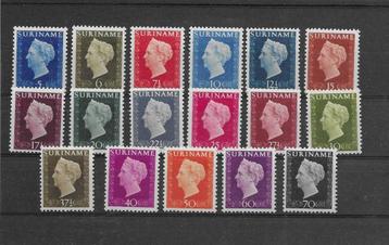 Suriname 1948, NVPH 257 t/m 273, Ongebruikt. beschikbaar voor biedingen