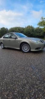 Saab 9-3 2.0 T 2009 Groen metallic, 6 bak, 147k km, Voorwielaandrijving, Traction-control, 4 cilinders, Leder en Stof