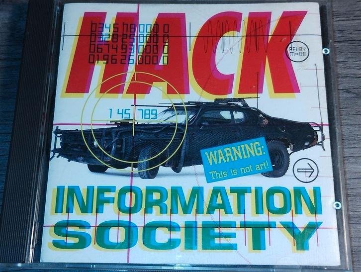 Information Society - Hack, Cd's en Dvd's, Cd's | Pop, Gebruikt, 1960 tot 1980, Ophalen of Verzenden