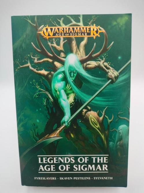 Legends of the Age of Sigmar, Warhammer, paperback, Hobby en Vrije tijd, Wargaming, Gebruikt, Warhammer, Boek of Catalogus, Ophalen of Verzenden