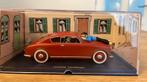 Kuifje modelauto NR 26 Lancia Aurelia uit dezaak zonnebloem, Ophalen of Verzenden, Zo goed als nieuw, Overige merken