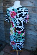 Jurk wit/ zwart Peter Hahn mt M/L Vaste prijs, Maat 38/40 (M), Wit, Ophalen of Verzenden, Zo goed als nieuw