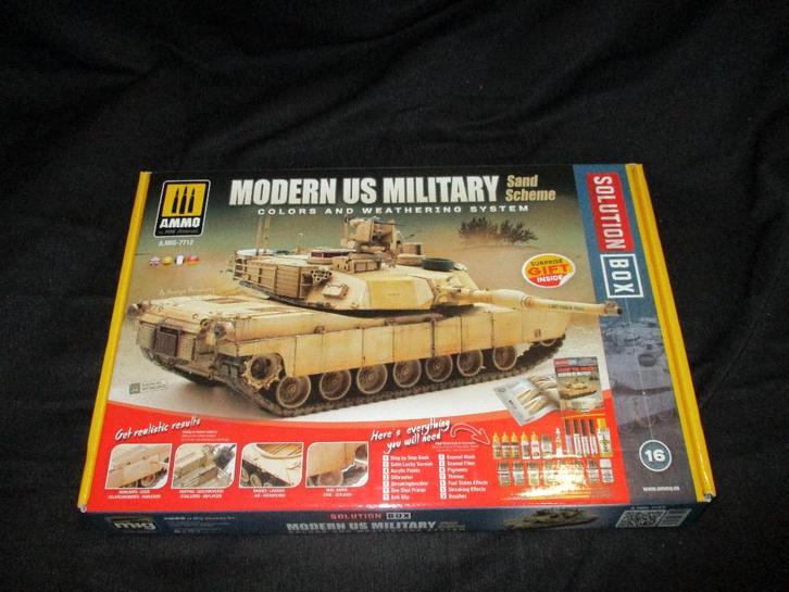 D-176,SOLUTION BOX 16,AMMO,NO,A.MIG-7712,Modern US Military, Hobby en Vrije tijd, Modelbouw | Auto's en Voertuigen, Nieuw, Overige typen