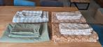 4x IKEA dekbedovertrekken 140x200cm + kussenslopen 60x70cm, Ophalen, Overige kleuren, Dekbedovertrek, Tweepersoons
