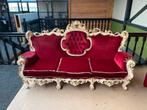 Barok bank 3 zits, Huis en Inrichting, Banken | Bankstellen, Ophalen, Gebruikt, 75 tot 100 cm, 200 tot 250 cm