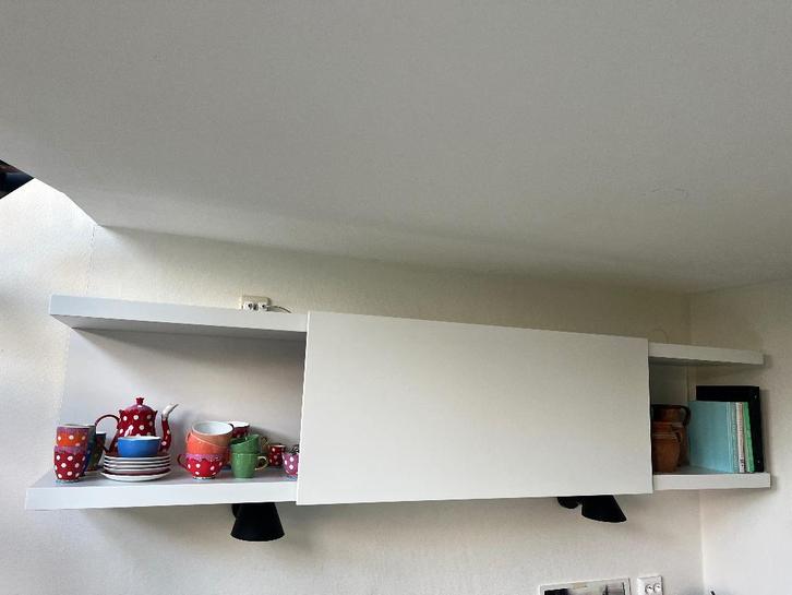 Exclusieve Bulthaup B1 schuifkast, Huis en Inrichting, Keuken | Complete keukens, Zo goed als nieuw, Overige typen, Wit, Hout