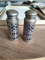 Godinger Peper & Zoutstel, Kobaltblauw, Verzilverd, Ophalen of Verzenden