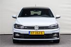 Volkswagen Polo 1.0 TSI R-Line Pano, Navi, DSG, LED 2018, Stof, Gebruikt, Adaptive Cruise Control, 116 pk