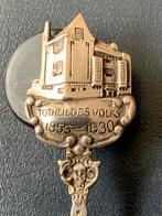 Zilveren lepel 'Tot Heil des Volks' 1855-1930, Antiek en Kunst, Ophalen of Verzenden