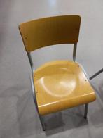 gele stoelen, Huis en Inrichting, Stoelen, Vijf, Zes of meer stoelen, Gebruikt, Ophalen, Hout