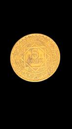 Marokko 5 Francs 1946 (AH 1365) – Empire Chérifien, Ophalen of Verzenden, Overige landen, Goud