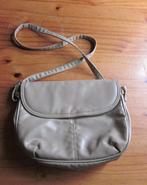 tas beige 25 cm handtas brocant oma tasje vintage bag dames, Ophalen of Verzenden