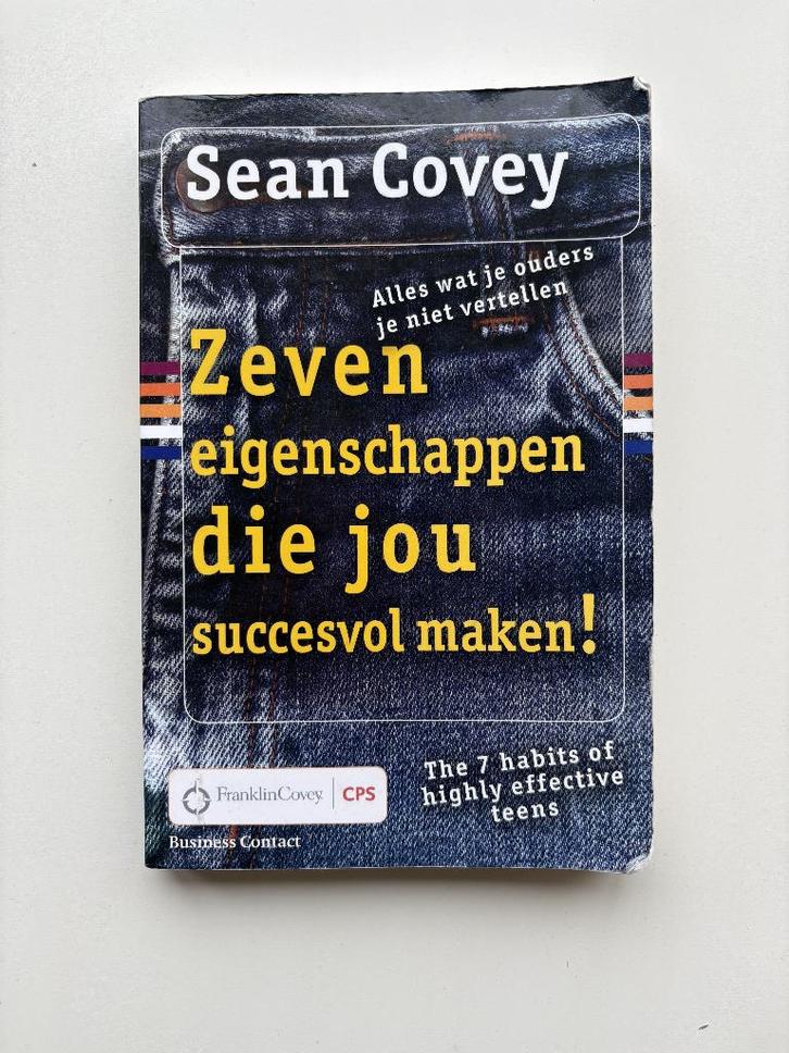7 eigenschappen die jou succesvol maken van Sean Covey, Boeken, Kinderboeken | Jeugd | 13 jaar en ouder, Gelezen, Non-fictie, Ophalen of Verzenden