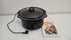 Distinq Slowcooker 4L + Kookboek - Nieuwstaat!, Ophalen, Timer, Zo goed als nieuw