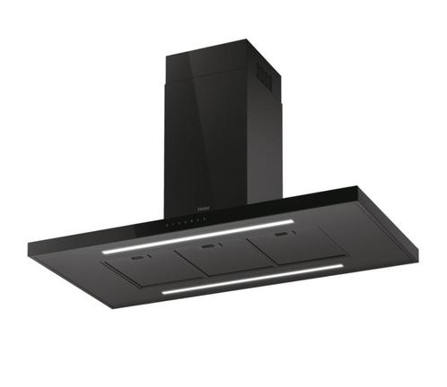 Haier Eilandafzuigkap HATSI120CBS6BVOC, Witgoed en Apparatuur, Afzuigkappen, Nieuw, Vrijstaand, Eilandschouwkap, 600 tot 800 m³ per uur