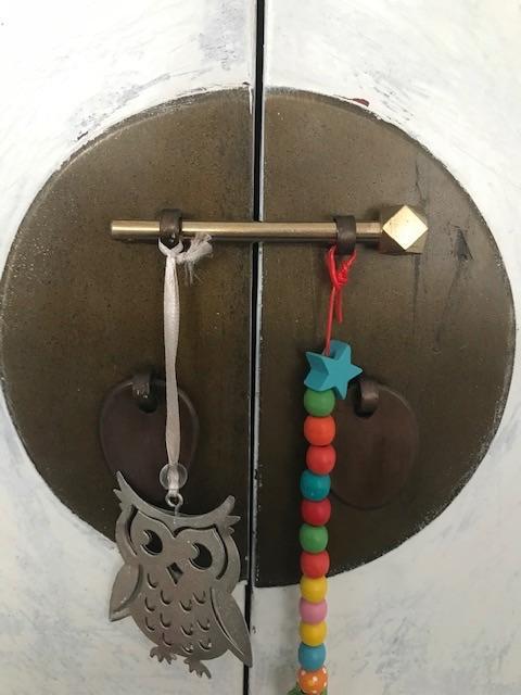 Chinees stokje pin pen voor chinese bruidskast of kist 8,3cm, Huis en Inrichting, Woonaccessoires | Overige, Nieuw, Ophalen of Verzenden