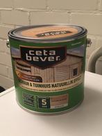 Cetabever Beits Natuurlijk Blank Schuur / Tuinhuis 2,5 liter, Doe-het-zelf en Verbouw, Verf, Beits en Lak, Overige kleuren, Nieuw