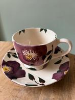Emma Bridgewater kop en schotel, Huis en Inrichting, Keuken | Servies, Ophalen of Verzenden, Zo goed als nieuw, Overige stijlen