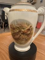 Vintage Veritable Porcelaine de Mehun theepot, Huis en Inrichting, Keuken | Servies, Gebruikt, Overige typen, Ophalen of Verzenden