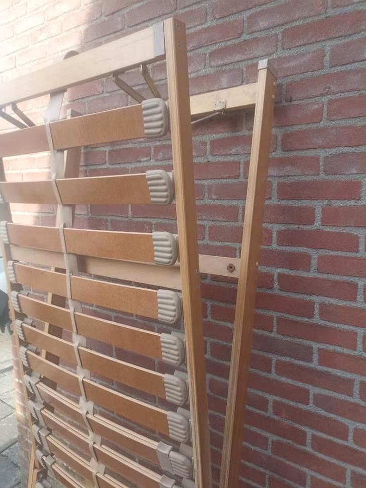 Lattenbodem - Verstelbaar, Huis en Inrichting, Slaapkamer | Matrassen en Bedbodems, Gebruikt, Bedbodem, 90 cm, 200 cm, Tweepersoons