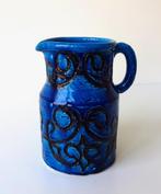 Keramiek vaas met oor turquoise stijl Bitossi Italy 2791-k, Antiek en Kunst, Antiek | Keramiek en Aardewerk, Ophalen of Verzenden