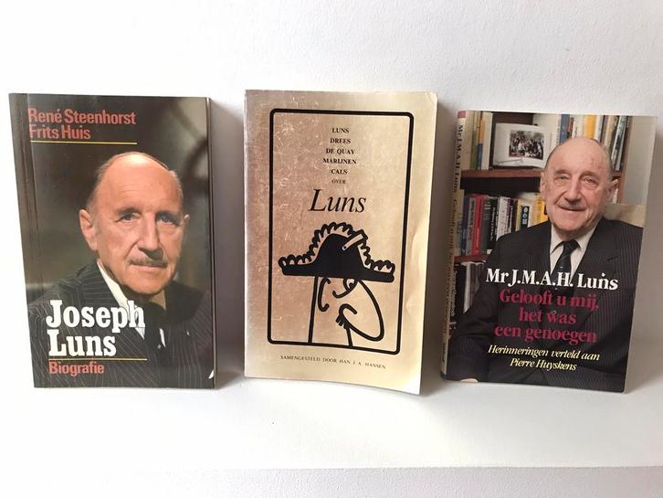 Joseph Luns, Mr. J.M.H.A. Luns, Boeken, Politiek en Maatschappij, Gelezen, Politiek en Staatkunde, Nederland, Ophalen of Verzenden