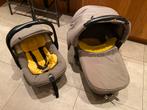 “Complete Nomad kinderwagenset – reiswieg, zitje & autostoel, Ophalen, Gebruikt, Overige merken, Verstelbare rugleuning