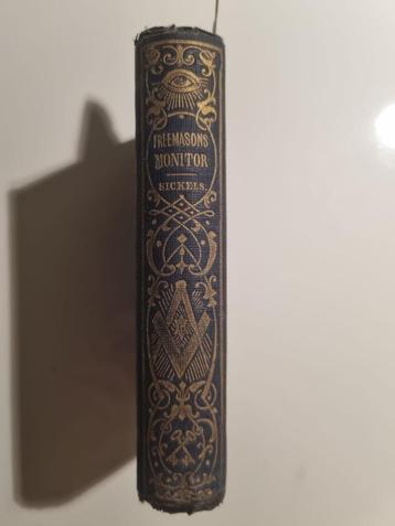 Vrijmetselaars boek - zeer uniek - uit 1864! beschikbaar voor biedingen