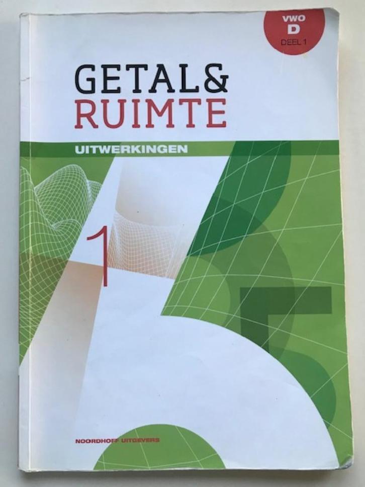Getal en Ruimte VWO D deel 1 uitwerkingen 9789001842536, Boeken, Schoolboeken, Zo goed als nieuw, Wiskunde B, VWO, Ophalen of Verzenden