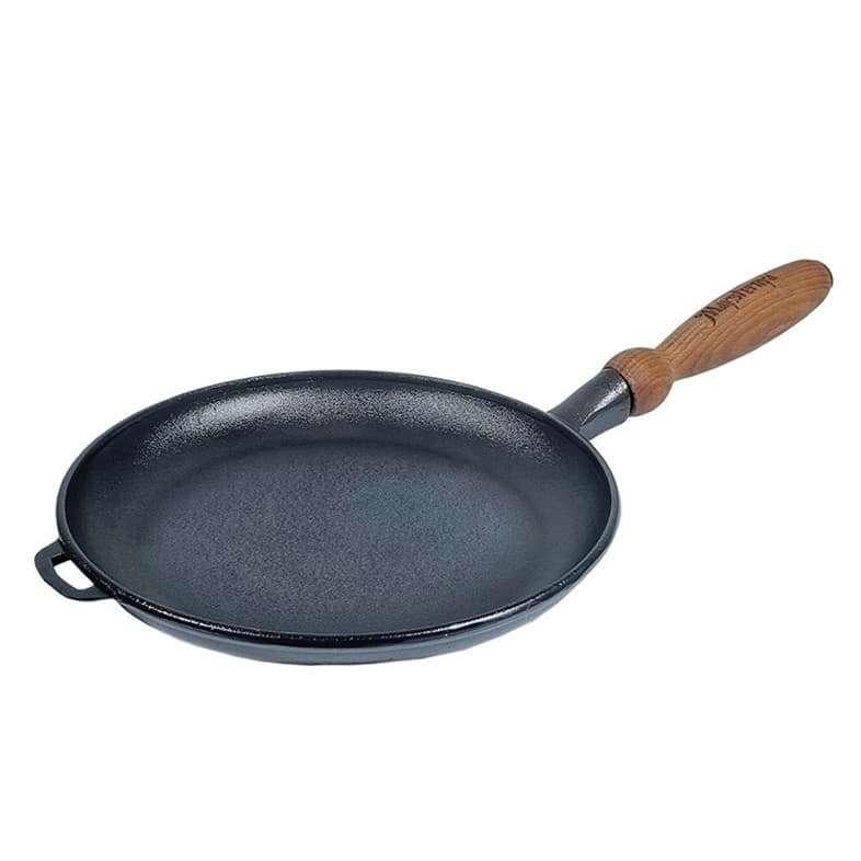 Pannenkoekenpan Gietijzer Maysternya ø 24 x 2,5 cm, Gietijzer, Nieuw, Ophalen of Verzenden, Keramische plaat