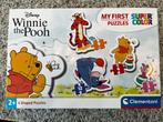 Winnie the Pooh puzzel - 4 puzzels, Kinderen en Baby's, Speelgoed | Kinderpuzzels, Minder dan 10 stukjes, Ophalen of Verzenden