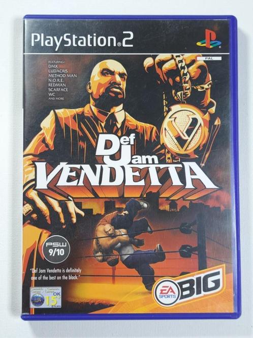 Def Jam VENDETTA - PlayStation 2 - PAL - Compleet, Spelcomputers en Games, Games | Sony PlayStation 2, Zo goed als nieuw, Vechten
