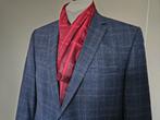 Carl Gross Reda Colbert Donkerblauw Ruit Wol - Buikmaat 27, Kleding | Heren, Kostuums en Colberts, Carl Gross, Overige maten, Zo goed als nieuw
