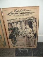 Jan Sluijters De Nieuwe Amsterdammer 2x ingelijst, Gebruikt, Ophalen of Verzenden, Voor 1940, Prent