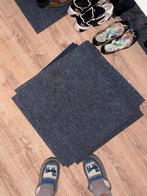 Donkerblauwe tapijttegels, Huis en Inrichting, Stoffering | Vloerbedekking, Ophalen, Blauw, 75 m² of meer, Nieuw