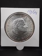 Rijksdaalder 1964 Nederlandse Antillen, Koningin Juliana, Zilver, Ophalen of Verzenden, Losse munt