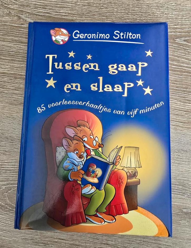 Geronimo Stilton - Tussen gaap en slaap, Boeken, Kinderboeken | Kleuters, Zo goed als nieuw, Ophalen