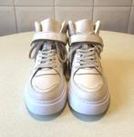 Nieuw Shoeby leer beige hoge veterschoenen maat 38, Schoenen met lage hakken, Beige, Nieuw, Ophalen of Verzenden