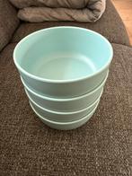 RoyalVKB Royal VKB 4 bakjes blauw 15cm kommen buitenservies, Huis en Inrichting, Keuken | Servies, Ophalen of Verzenden, Zo goed als nieuw