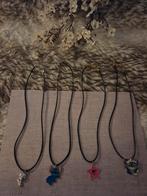 4x Ketting. 2x Stitch, Barbie en Voetbalschoen, Ophalen of Verzenden, Nieuw, Overige kleuren, Ketting