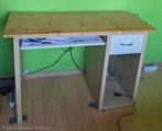 Bureau met lade en toetsenbordlade, Ophalen of Verzenden, Gebruikt, Bureau