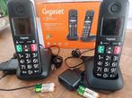 Gigaset E290 DUO senioren telefoon, Telecommunicatie, Vaste telefoons | Handsets en Draadloos, Ophalen, Zo goed als nieuw, 2 handsets