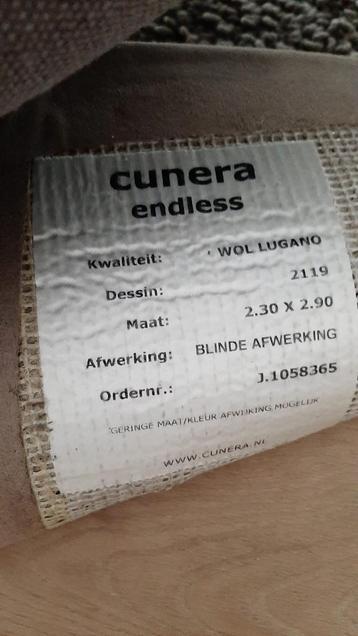 Cunera Endless wollen vloerkleed 230x290 beschikbaar voor biedingen