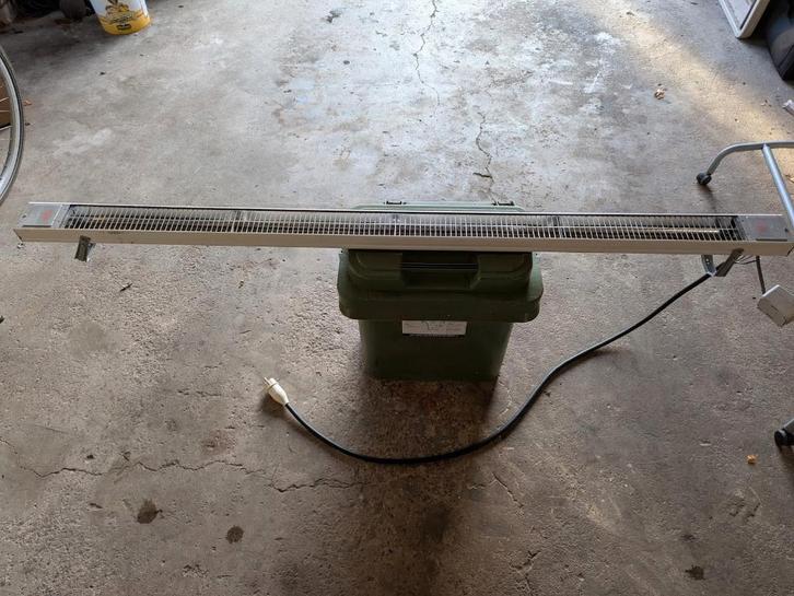 Heater  bij verwarming infrarood heater, Tuin en Terras, Terrasverwarmers, Gebruikt, Elektrisch, Wand, Ophalen