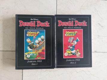Donald Duck Facsimile 1953 deel 1 en 2 beschikbaar voor biedingen