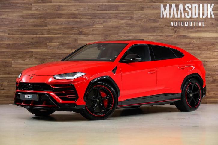 Lamborghini Urus 4.0 V8|Ceramic|Massage|Pano|B&O|Carbon|ACC|, Auto's, Lamborghini, Bedrijf, Te koop, Urus, 360° camera, 4x4, ABS