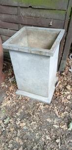 GROTE ZINKEN BLOEMBAK PLANTENBAK BLOEMPOT, Tuin en Terras, Ophalen, Tuin, Gebruikt, Minder dan 60 cm